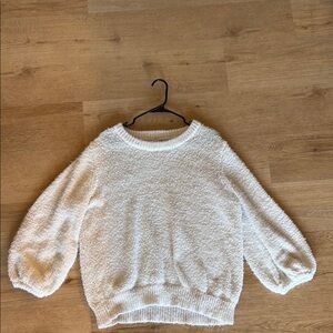 Cozy White Sweater